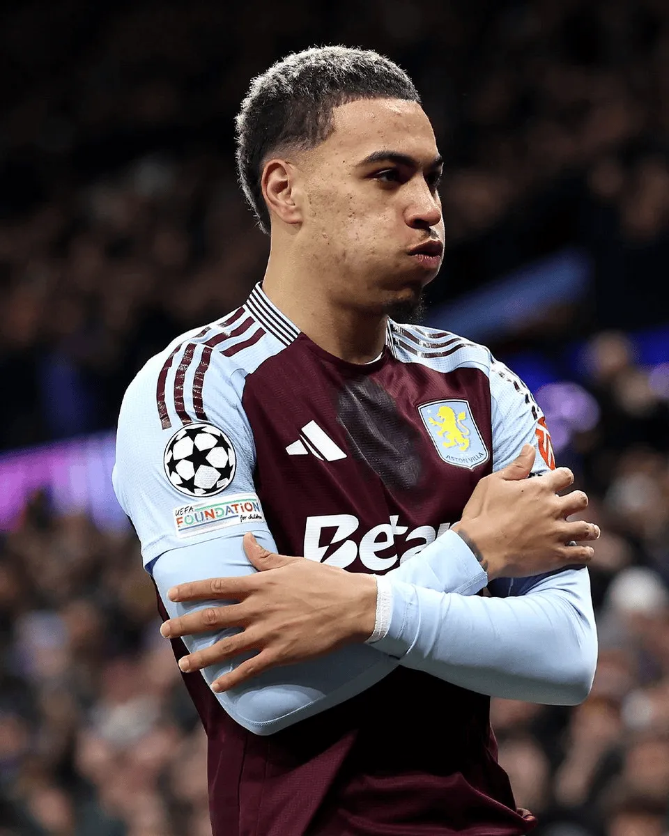 官方网站-23岁铁人！罗杰斯近67场英超出战66场，唯一缺席是5黄停赛